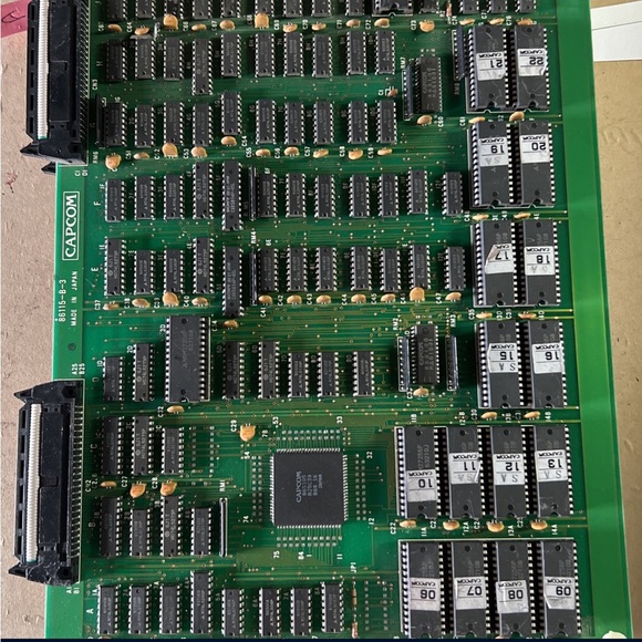 Hyperdyne Side Arms Capcom Romstar Arcade Game PCB Board - Picture 5 of 8